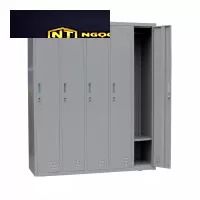 TỦ LOCKER-Tủ sắt sơn tĩnh điện 5 khoang 5C5K